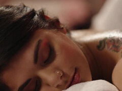 Female, Hairy, Massage, Petite
