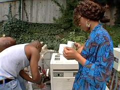 Belle grosse femme bgf, Gros seins, Sucer une bite, Léchez