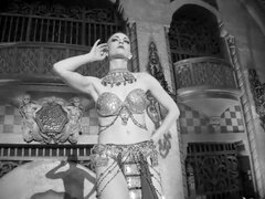 Michelle L'amour performs sexy ritual to summon the gods of hardcore
