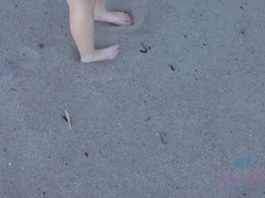 Amateur, Playa, Mamada, Morena, Papá, Despelote, Al aire libre, Coño