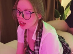 18, 素人, フェラチオ, ハードコア, 女子高生, ヤリマン, ティーン, 濡れ