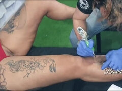 I will also exchange tattoos for sex with a German Tattoo artist like Melissa Devassa