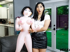 Gros cul, Grosse bite, Gros seins, Sucer une bite, Brunette brune, Mère que j'aimerais baiser, Maman, Chatte