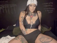 Hot tattoo girl, hot mom, mom