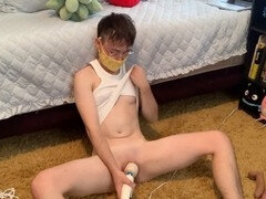 ディルド, オーガズム, 馬乗り, 一人, おもちゃ, ヴァージン