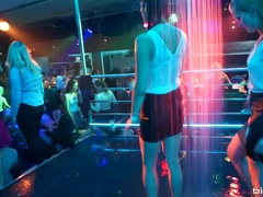Schwarz, Blondine, Blasen, Braunhaarige, Hardcore, Party, Schüchtern, Swingers
