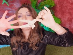医者, グローブ, レズビアン, 淫乱熟女, スパンデックス