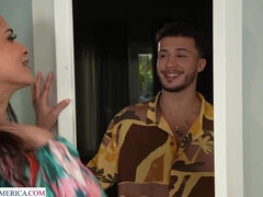 Грудастые, Измена, Семяизвержение, Сперма на лице, Подружка, Латиноамериканки, Натуральные сиськи, Сиськи