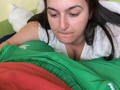 Amateur, Sucer une bite, Fille latino, Pov, Suçant