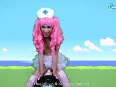 女, 毛深い, 看護婦, 穴開きパンティ, オマンコ, オッパイの, おもちゃ, ウェブカメラ