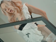 Curvy Beauty's Wild Passion in Sensual Maid Heat