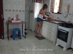 Collège université, Éjaculer dans la bouche, Doigter, Hd, Cuisine, Argent, Portugaise, Chevaucher