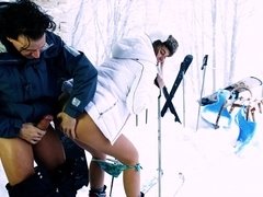 Tussi, Grosser schwanz, Blasen, Schmutzig, Fetisch, Hardcore, Lecken, Im freien