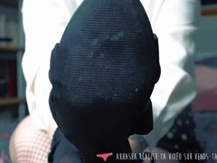 Sexy French MILF in Fishnet Stockings Teases & Controls Your Cock - JOI & Foot Fetish Femdom