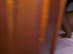 Sultry ebony gal aphrodisiac porn scene