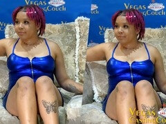 アナル, 緊縛, ベッドルーム, ボンデージ, 黒人, 挿入, タトゥー, バイブレーター