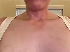 Mooi, Travestiet, Ondergoed, Masturbatie, Rijpe lesbienne, Shemale, Alleen, Tieten likken