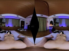 Lustful asian vixen smutty VR porn scene