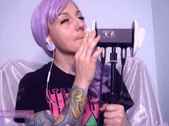Asmr eargasm, fansly slut, wet sounds