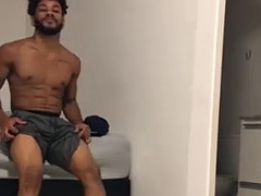 Leie, Grosser schwanz, Schwarz, Schwarz, Schwul, Wichsen, Masturbation, Netzkamera
