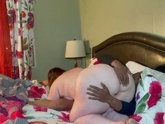 Big ass, Big cock, Black, Dick, Redhead