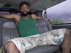 Fooled amateur str8 goes gay in van for money