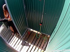 Leie, Tschechisch, Hd, Pool, Realität, Dusche, Solo, Spanner