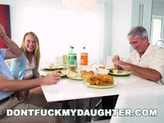 Grote lul, Blond, Pijpbeurt, Dochter, Hondjeshouding, Fetisj, Hardcore, Hd