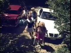 お婆さん, グループ, 毛深い