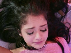 18, 美女, 茶髪の, レズビアン, なめる, オナニー, ティーン, オッパイの