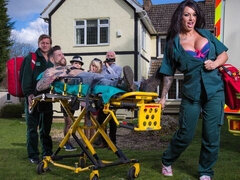 デカ尻, デカチン, デカパイ, 茶髪の, チン, バック, 淫乱熟女, オッパイの