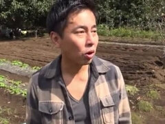 デカパイ, 農場, 指いじり, 毛深い, 巨大, 熟年, 自然山雀, オッパイの