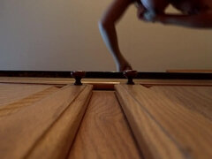 Lieveling, Grote mammen, Blond, Rondborstig, Naakt, Natuurlijke tieten, Alleen, Tieten likken