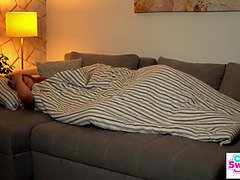 Blondine, Blasen, Freundin, Handjob, Hd, Pov, Tätowierung, Titten