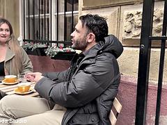 Arschlecken, Pummelig, Gehörnter ehemann, Doppelpenetration, Aufs gesicht abspritzen, Hd, Milf, Flotter dreier