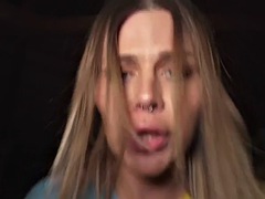 美女, デカチン, デカパイ, チン, 公共, オマンコ, ヤリマン, 濡れ