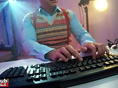 フェラチオ, 茶髪の, イく瞬間, バック, 人形, ハードコア, オーガズム, ティーン