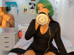 Asiatisch, Blasen, Japanische massage, Lecken, Orgasmus, Muschi