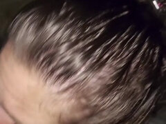 Amateur, Sucer une bite, Tir de sperme, Gorge profonde, Queue, Faciale, Pisser, Douche