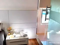 素人, 最高, 顔射, Hd, ラティーナ, 淫乱熟女, シャワー, 義母