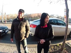 Bruinharig, Schattig, Dubbele penetratie, Vingeren, Hardcore, Klein, Tiener, Trio