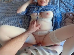 Stepmom helps with stepson's porn addiction (POV)