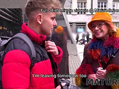 フェラチオ, お婆さん, Hd, 熟年, ストッキング