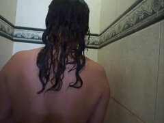 Leie, Grosser arsch, Grosser schwanz, Blasen, Hd, Pov, Muschi, Dusche