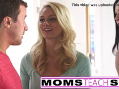 お尻, 美人, デカ尻, ブロンド, エロ熟女, 巨大, 息子, オッパイの