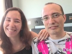 お尻, デカチン, フェラチオ, カップル, 裸, オマンコ, ガリガリ, スペイン人