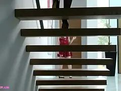 Grosser arsch, Grosse titten, Blondine, Blasen, Milf, Monster, Rau, Schreiend