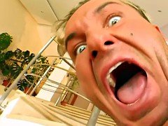 Arsch, Tussi, Blasen, Spermaladung, Eng