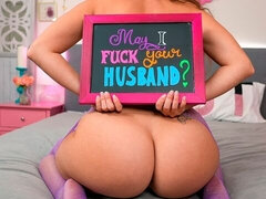 Slaapkamer, Grote kont, Grote lul, Grote mammen, Pijpbeurt, Lul, Hondjeshouding, Kousen