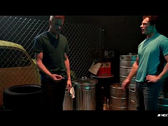 Straight boy likes to get fucked by his muscular gay friend